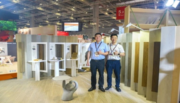 巨美家亮相DOMOTEX asia地材展